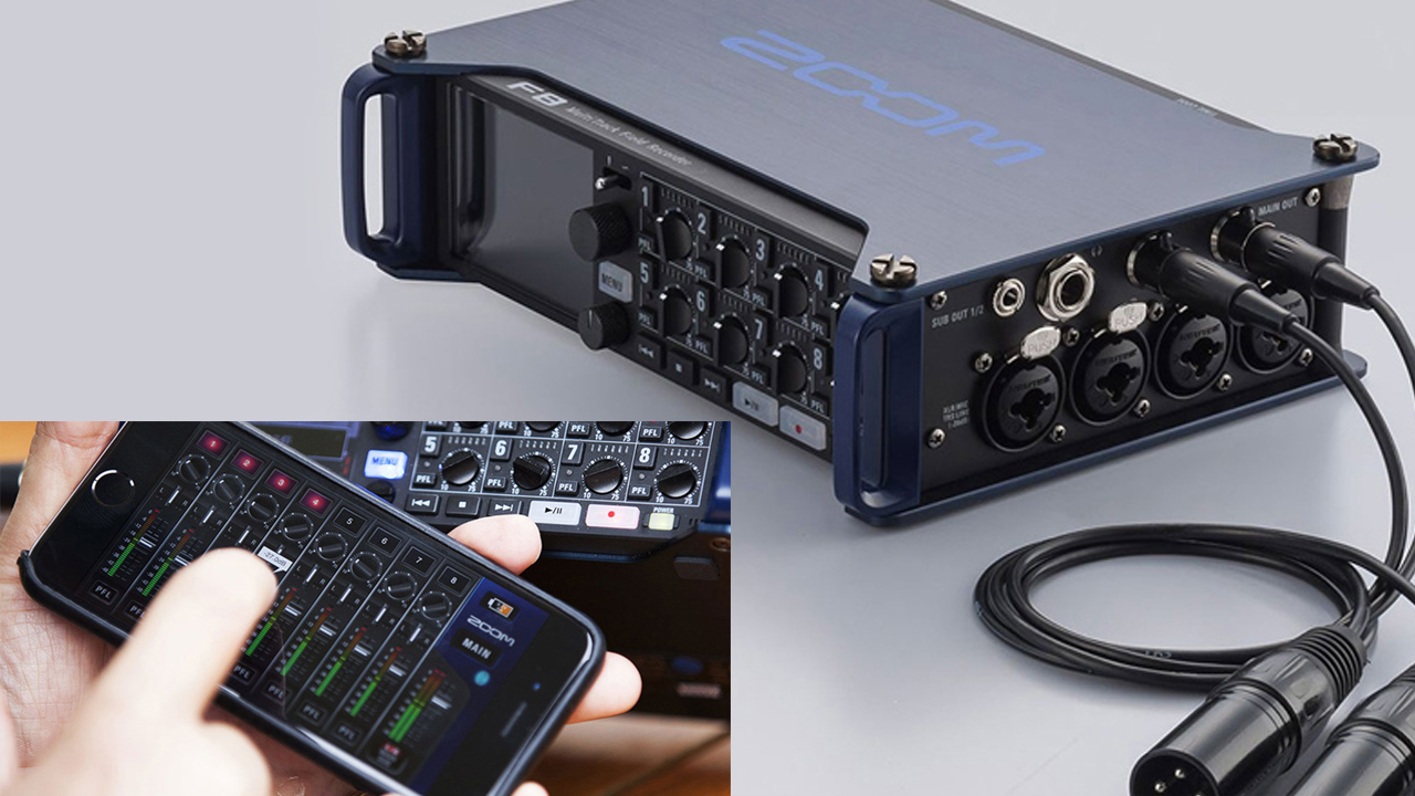 ZOOM CORPORATION F8 十轨电影级同期录音机
