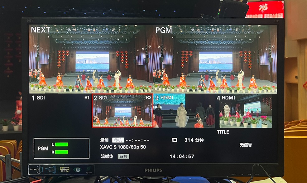 九江市第五人民医院新春晚会多机位直播